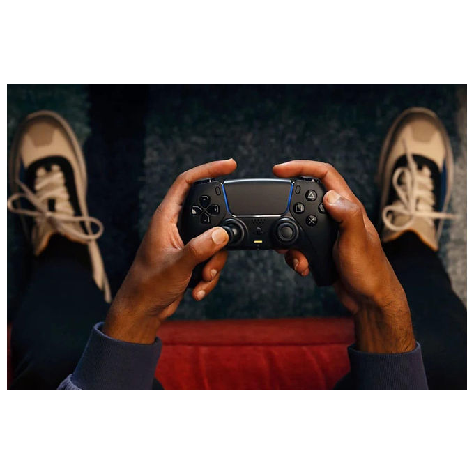 Sony DualSense Controller Wireless per PlayStation 5 Bluetooth USB Feedback Aptico Grilletti Adattivi colore Nero