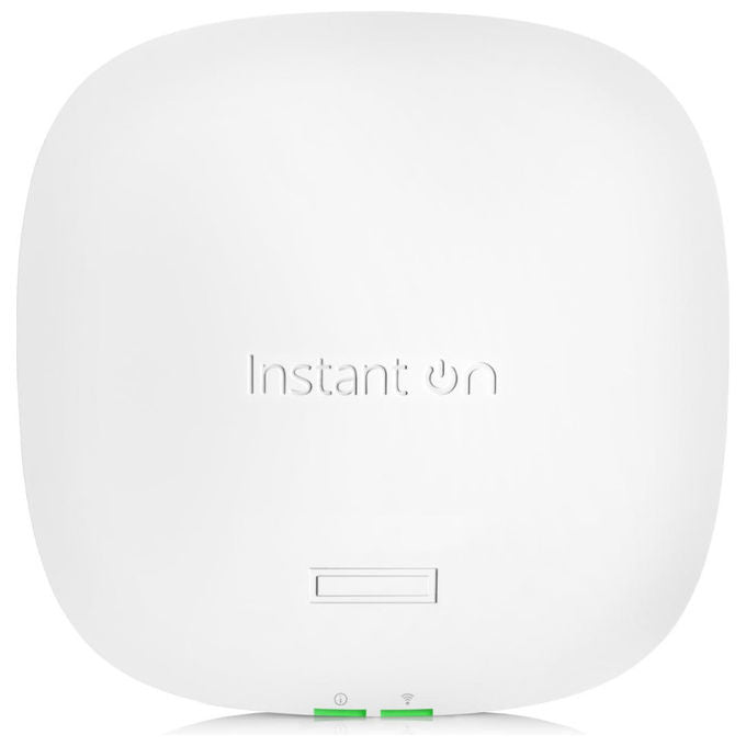 HPE Aruba Instant On AP25 Access Point Wi-Fi 6 Indoor 4x4 MIMO R9B28A Router Wireless