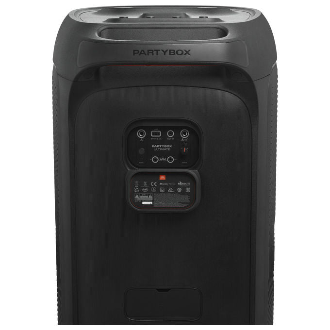 JBL PartyBox Ultimate Speaker Bluetooth 1100W, Nero, Portatile, LED, IPX4, Wi-Fi