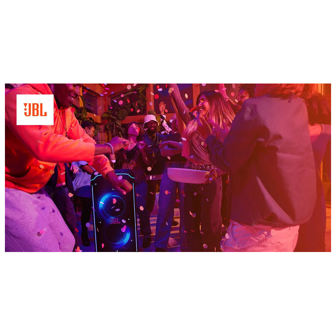 JBL PartyBox Ultimate Speaker Bluetooth 1100W, Nero, Portatile, LED, IPX4, Wi-Fi