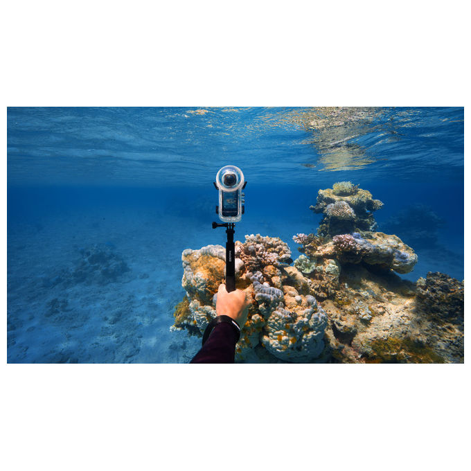 Insta360 X4 Fotocamera 360° 8K 72MP Impermeabile 10m Wi-Fi Action Cam