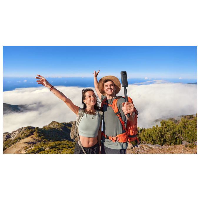 Insta360 X4 Fotocamera 360° 8K 72MP Impermeabile 10m Wi-Fi Action Cam