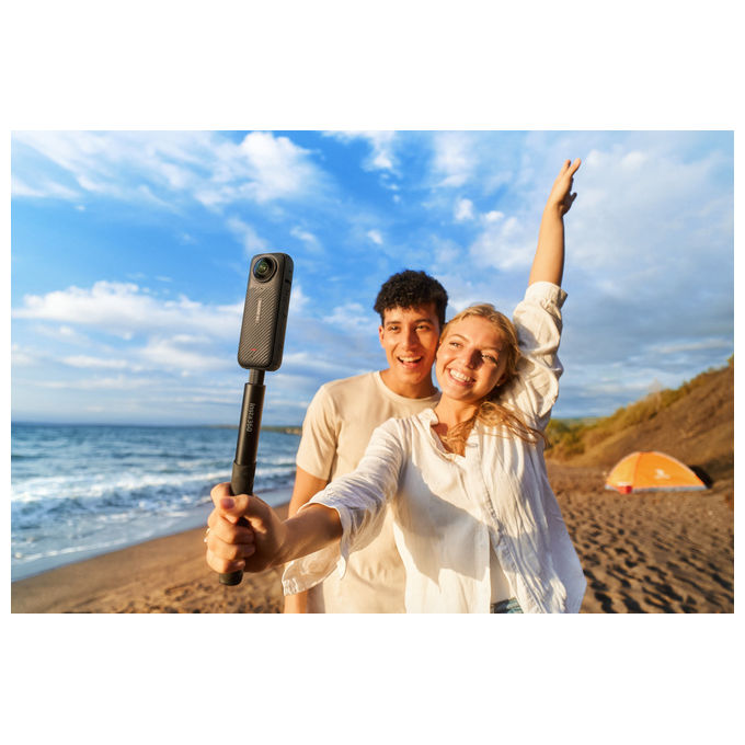 Insta360 X4 Fotocamera 360° 8K 72MP Impermeabile 10m Wi-Fi Action Cam
