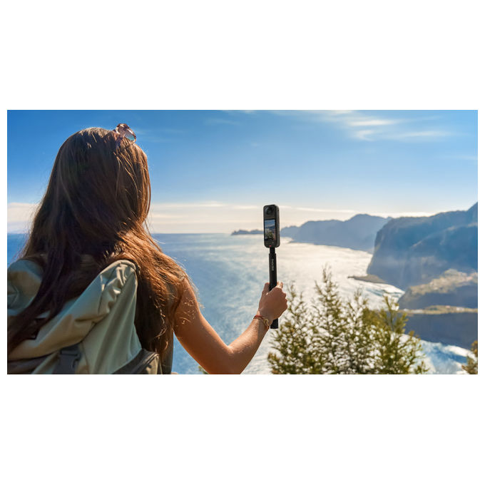 Insta360 X4 Fotocamera 360° 8K 72MP Impermeabile 10m Wi-Fi Action Cam