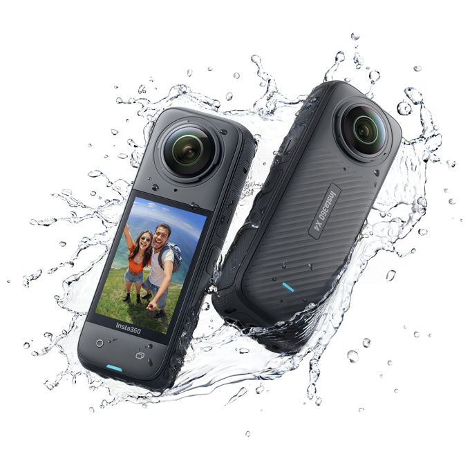Insta360 X4 Fotocamera 360° 8K 72MP Impermeabile 10m Wi-Fi Action Cam