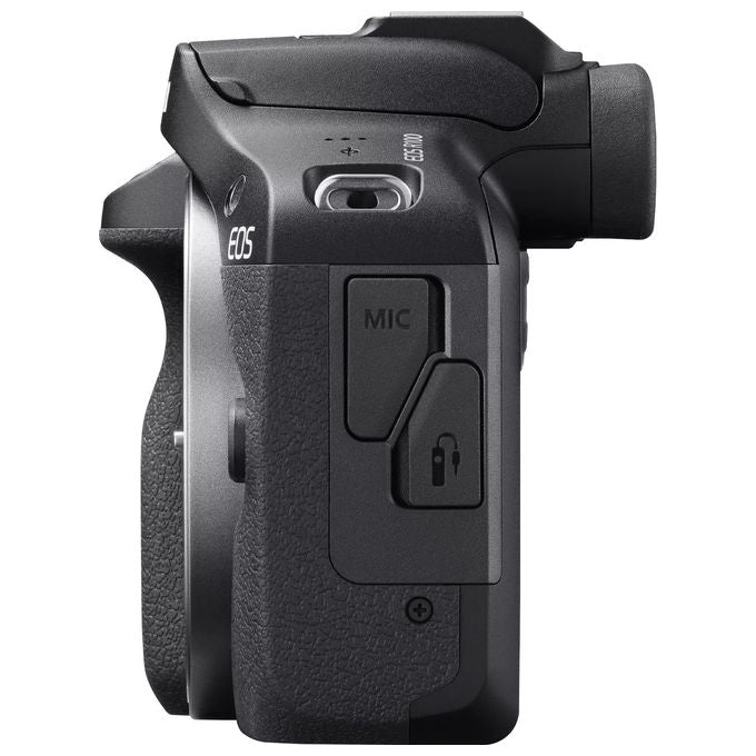 Canon 6052C013 EOS R100 Fotocamera Mirrorless APS-C 24,1 MP 4K Obiettivo RF-S 18-45mm f-4.5-6.3 IS STM Dual Pixel CMOS AF Wi-Fi Bluetooth colore Nero
