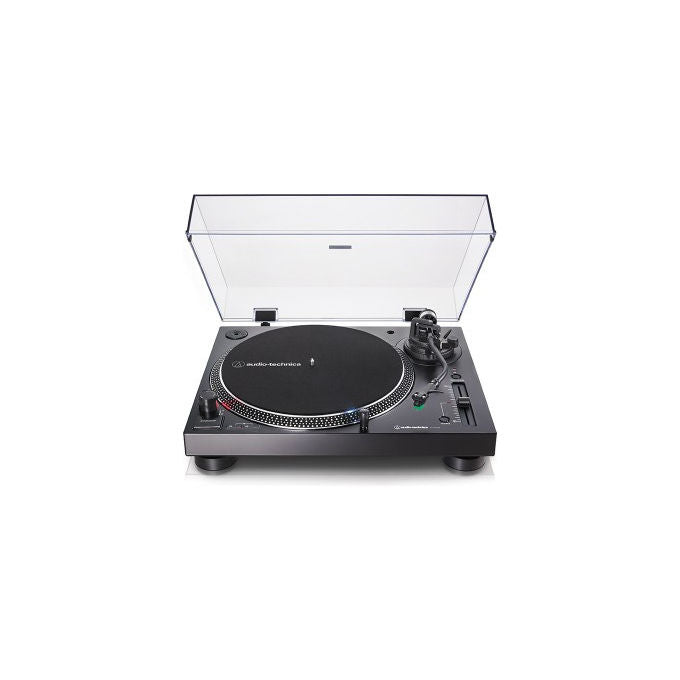 Audio-Technica AT-LP120XUSBBK Giradischi a Trasmissione Diretta Manuale USB 33-45-78 rpm Preamplificatore Phono colore Nero
