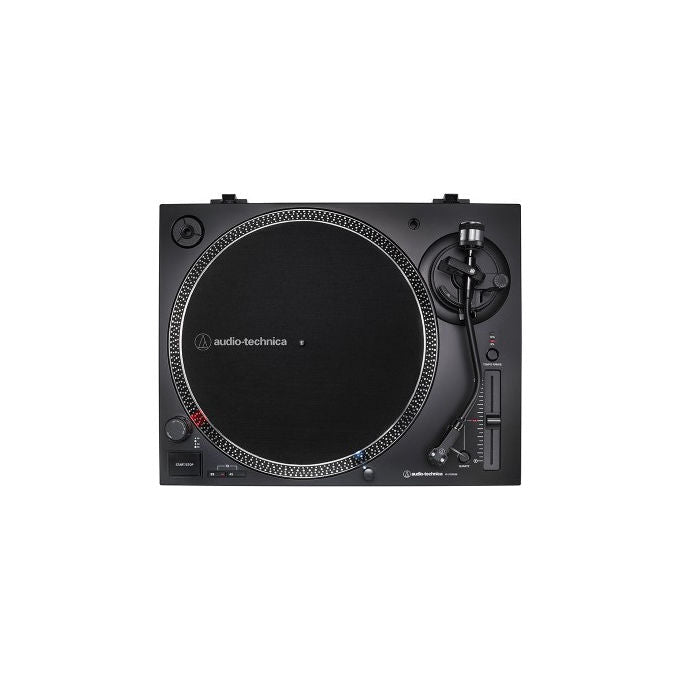 Audio-Technica AT-LP120XUSBBK Giradischi a Trasmissione Diretta Manuale USB 33-45-78 rpm Preamplificatore Phono colore Nero