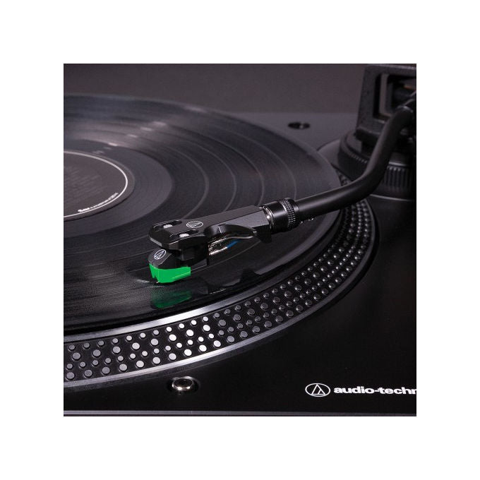 Audio-Technica AT-LP120XUSBBK Giradischi a Trasmissione Diretta Manuale USB 33-45-78 rpm Preamplificatore Phono colore Nero