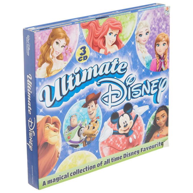 Disney Ultimate Soundtrack 3 CD - Collezione Musicale Colonne Sonore Classici Disney