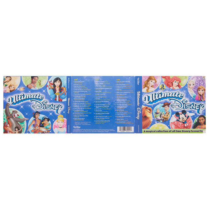 Disney Ultimate Soundtrack 3 CD - Collezione Musicale Colonne Sonore Classici Disney