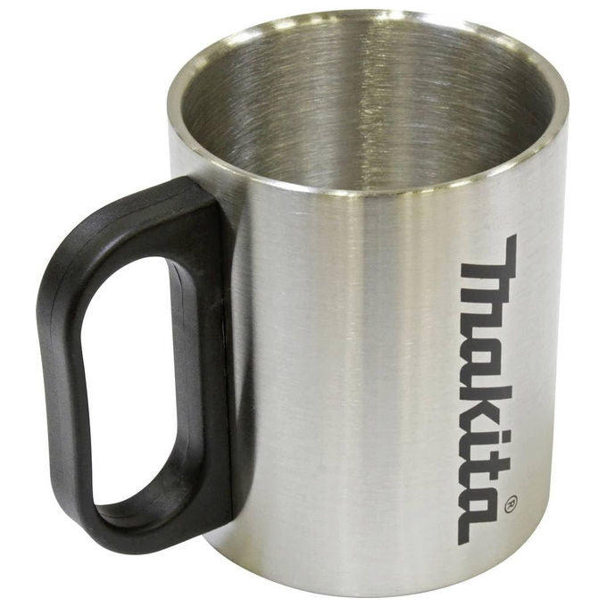Makita Tazza Termica KF00000020 in Acciaio Inossidabile, 240ml, Argento