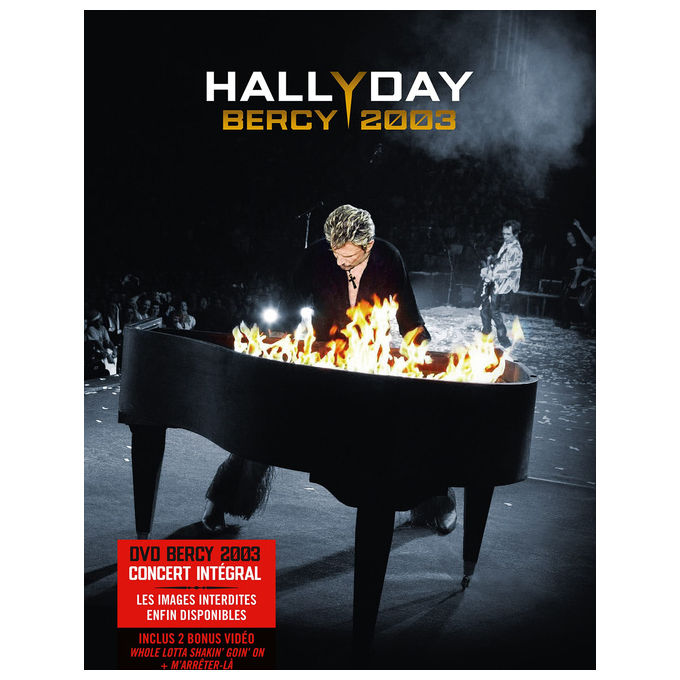 DVD Johnny Hallyday Concerto Bercy 2003 Edizione Amaray PAL MERCURY RECORDS musica live