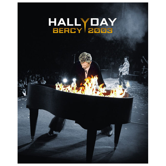 DVD Johnny Hallyday Concerto Bercy 2003 Edizione Amaray PAL MERCURY RECORDS musica live