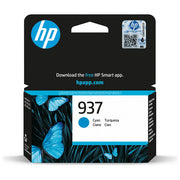 HP 937 Cartuccia Inchiostro Originale Ciano 800 Pagine per OfficeJet Pro Serie 9000