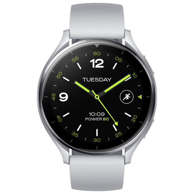 Xiaomi watch 2 smartwatch argento 46mm gps wear os display amoled 1.43 pollici