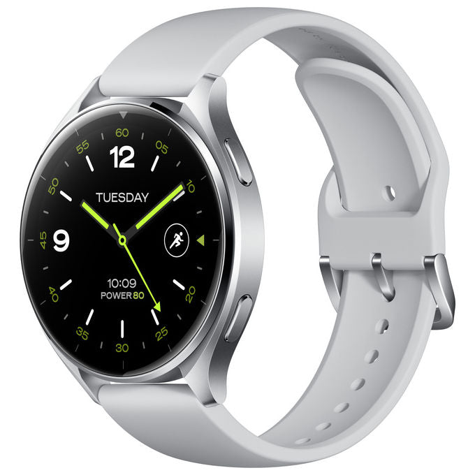 Xiaomi watch 2 smartwatch argento 46mm gps wear os display amoled 1.43 pollici