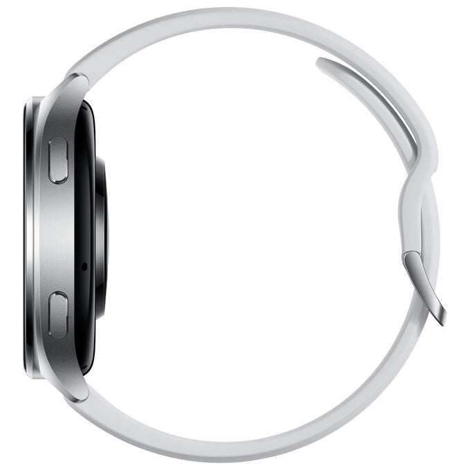 Xiaomi watch 2 smartwatch argento 46mm gps wear os display amoled 1.43 pollici