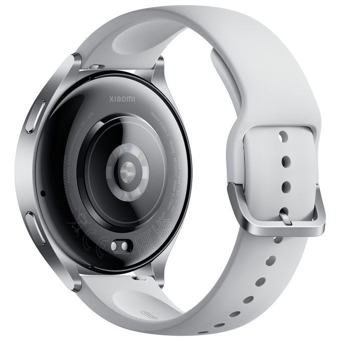 Xiaomi watch 2 smartwatch argento 46mm gps wear os display amoled 1.43 pollici