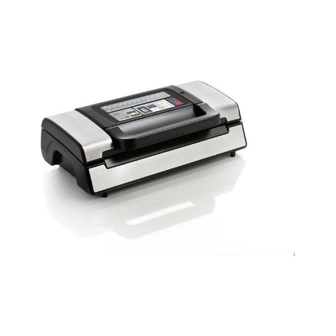 Laica, Macchina Sottovuoto Automatica VT3120, Doppia Pompa, 130W, Nero e Bianco