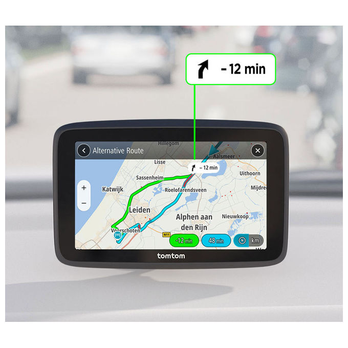 TomTom 1YF6.002.00 GO Classic Navigatore GPS Fisso 6'' Touch Screen 32GB Wi-Fi Bluetooth colore Nero