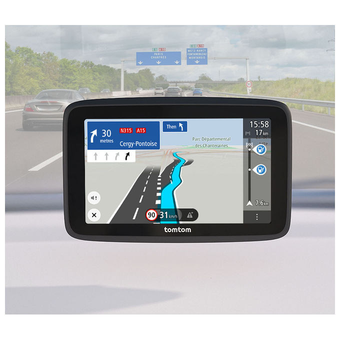 TomTom 1YF6.002.00 GO Classic Navigatore GPS Fisso 6'' Touch Screen 32GB Wi-Fi Bluetooth colore Nero