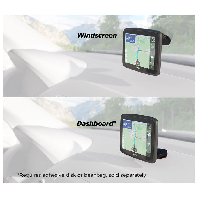 TomTom 1YF6.002.00 GO Classic Navigatore GPS Fisso 6'' Touch Screen 32GB Wi-Fi Bluetooth colore Nero