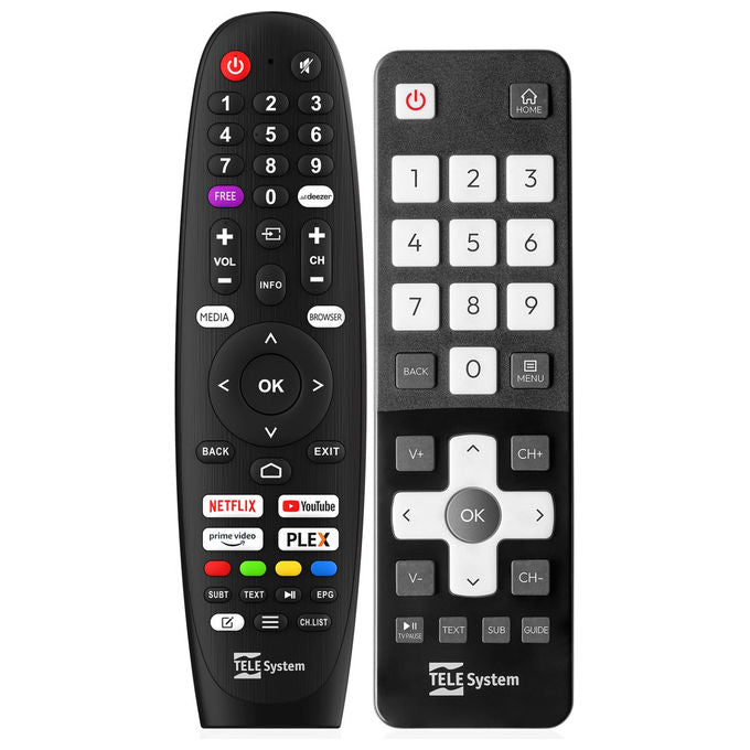 TELE System Smart TV 40 Pollici Full HD LED Frameless DVB-T2 tivu'sat