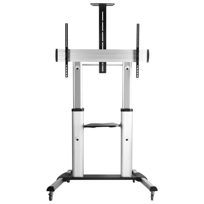 Equip Carrello TV Telescopico 60-100 Pollici 100kg con Ruote Regolabile Supporto