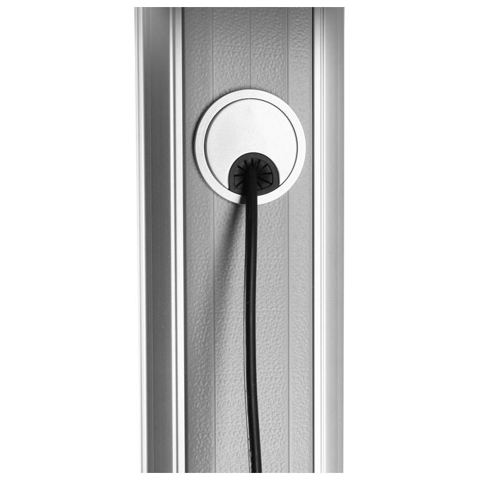 Equip Carrello TV Telescopico 60-100 Pollici 100kg con Ruote Regolabile Supporto