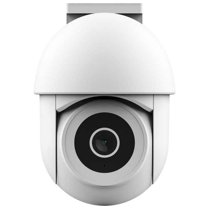 Trust IPCAM-3900 Telecamera IP per Esterno PTZ Wi-Fi 360° 3MP Visione Notturna 8m Rilevamento Umano Sirena IP65 colore Bianco
