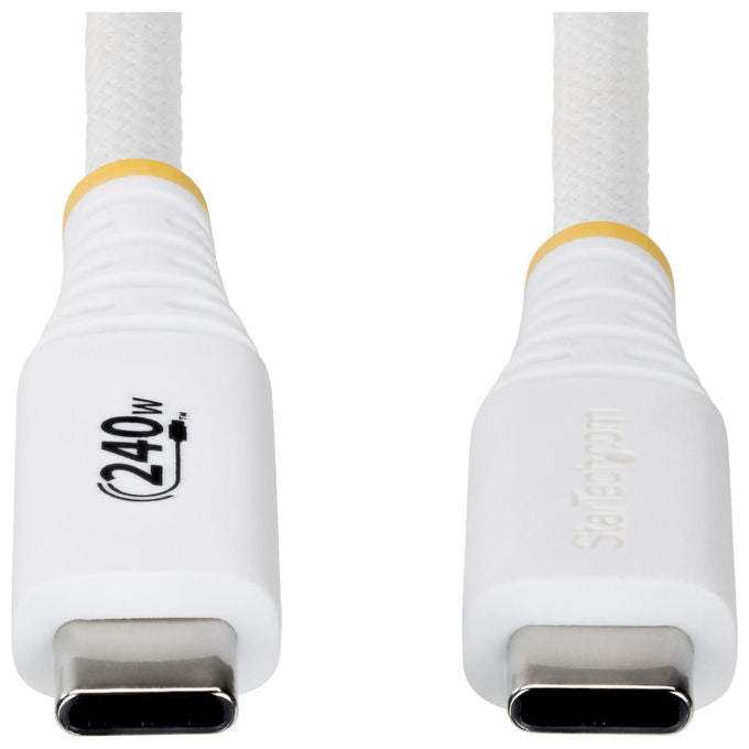 StarTech.com S2CEPR3MW Cavo USB-C Ricarica 240W 5A PD EPR 3m colore Bianco