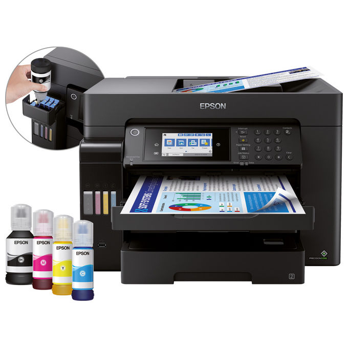 Epson EcoTank ET-16655 Stampante Multifunzione A3 a Colori Wi-Fi