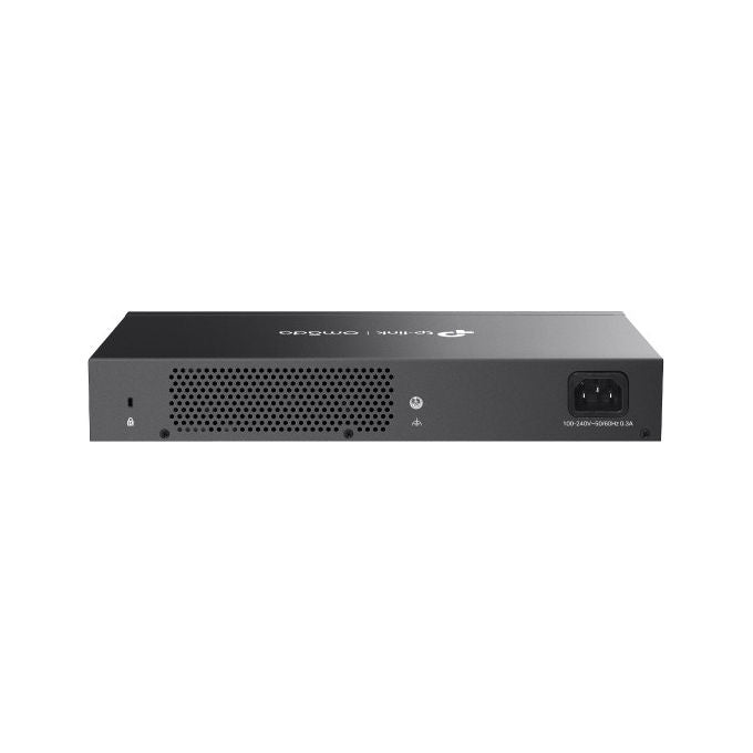 TP-Link ES216G Omada Switch di Rete Gestito L2 16 Porte Gigabit Ethernet Fanless Montaggio Rack colore Nero