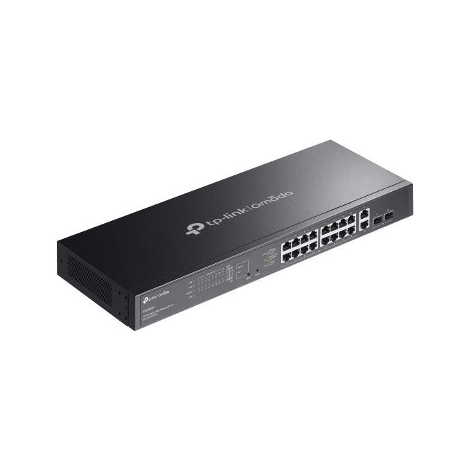 TP-Link ES220GMP Omada Switch Gestito L2 20 porte Gigabit 16 PoE+ 250W 2 SFP Cloud colore Nero
