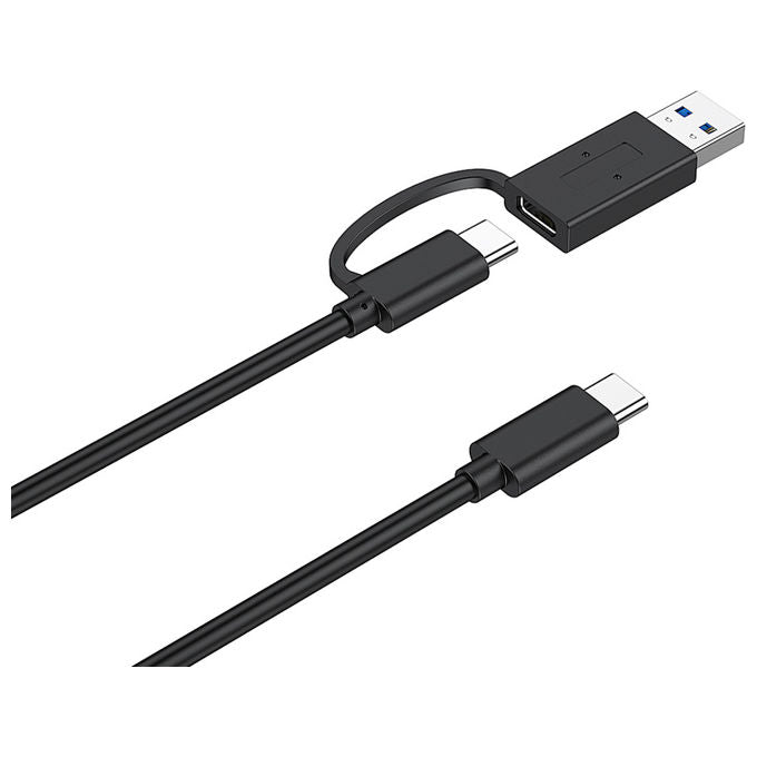 Conceptronic Box Esterno SSD M.2 NVMe USB 3.2 Gen 2 10Gbps Grigio Alluminio