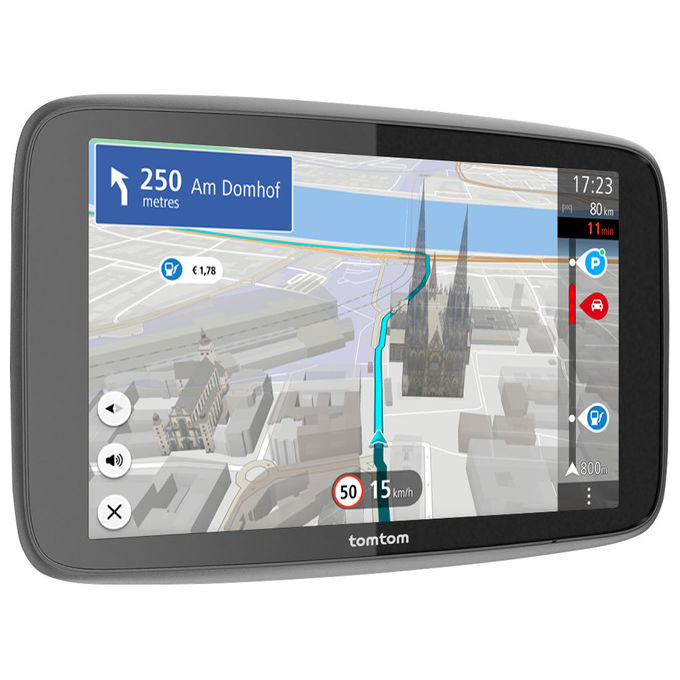 TomTom GO Navigatore GPS Auto 6'' Touch Screen Nero Mappe Europa Wi-Fi Bluetooth