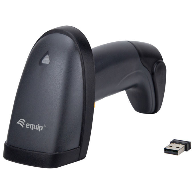Equip Lettore Codici a Barre Wireless 1D-2D Bluetooth Portatile Nero Scanner