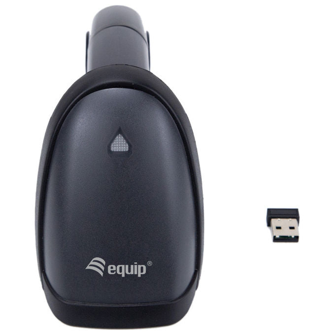 Equip Lettore Codici a Barre Wireless 1D-2D Bluetooth Portatile Nero Scanner
