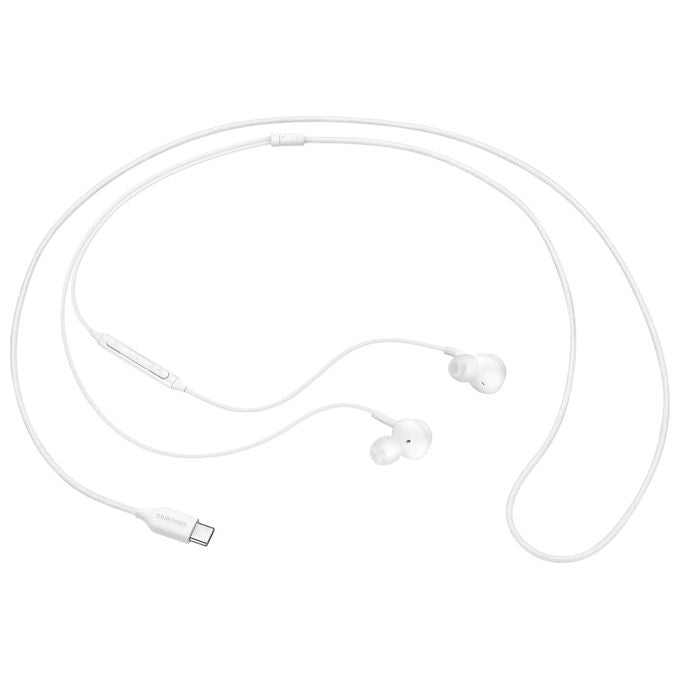 Samsung EO-IC100BWEGIT Auricolari a Filo Bianchi USB-C con Suono AKG