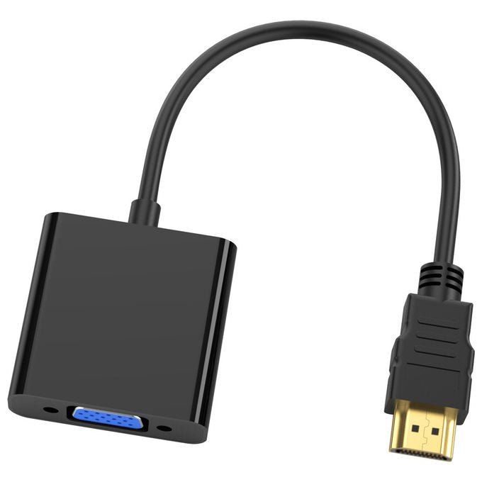 Conceptronic ABBY20B Adattatore da HDMI a VGA 0,25m Full HD 1920x1080 60Hz Plug and Play colore Nero