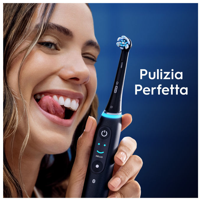 Oral-B 08700216373487 iO Series Gentle Care Testine di Ricambio per Spazzolino Elettrico Gengive Sensibili 2 pezzi colore Bianco