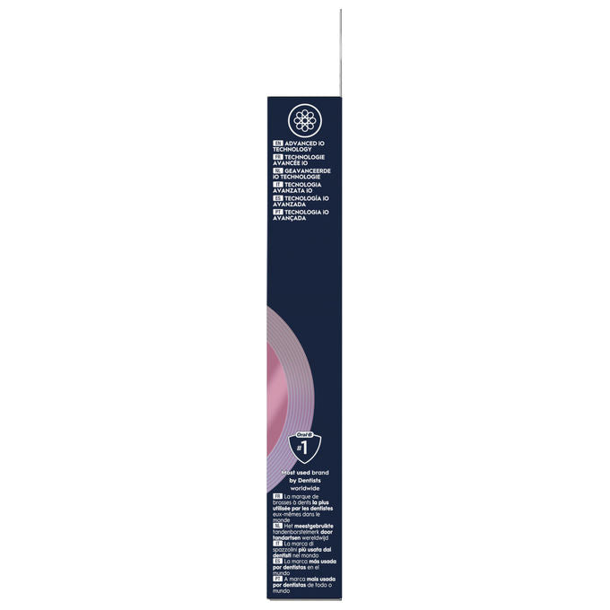 Oral-B 08700216373487 iO Series Gentle Care Testine di Ricambio per Spazzolino Elettrico Gengive Sensibili 2 pezzi colore Bianco