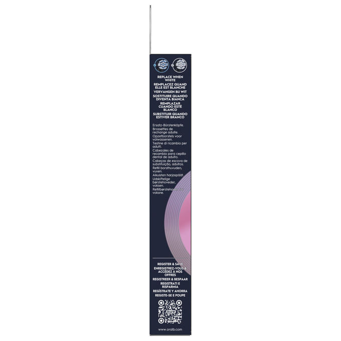 Oral-B 8700216457033 iO Series Gentle Care Testine di Ricambio per Spazzolino Elettrico Gengive Sensibili 2 pz colore Nero
