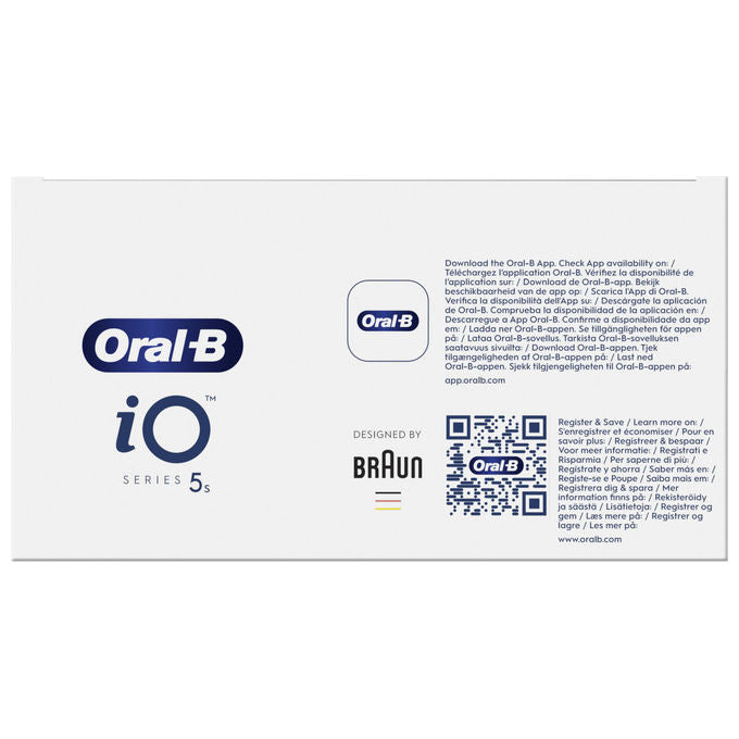 Oral-B 80364002 iO 5S Spazzolino elettrico iO 5 modalita' Timer autonomia lunga colore Bianco