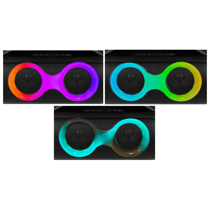 Trevi XR JUMP XR 8A70 Altoparlante Portatile Bluetooth 40W Nero Impermeabile IPX5