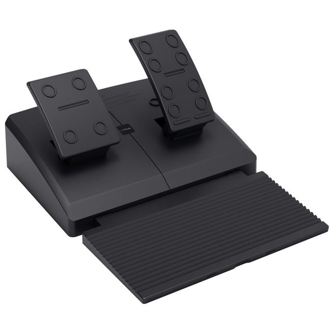 Trust GXT 289 Movi Sterzo e Pedali Nero USB Multipiattaforma per PS4 Xbox Switch