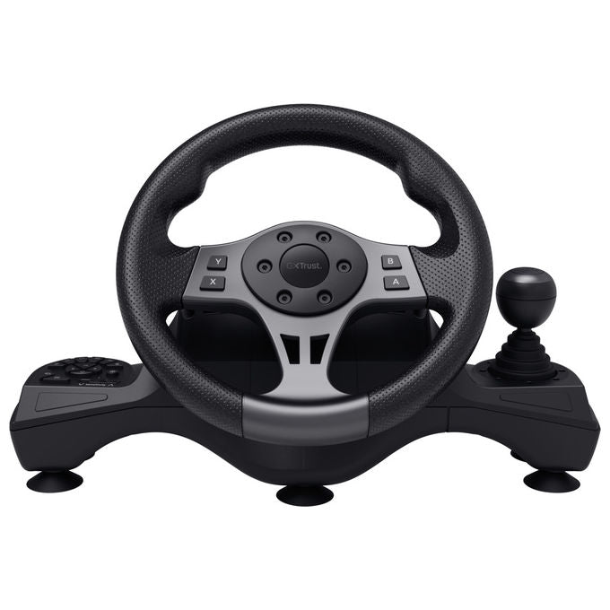 Trust GXT 289 Movi Sterzo e Pedali Nero USB Multipiattaforma per PS4 Xbox Switch