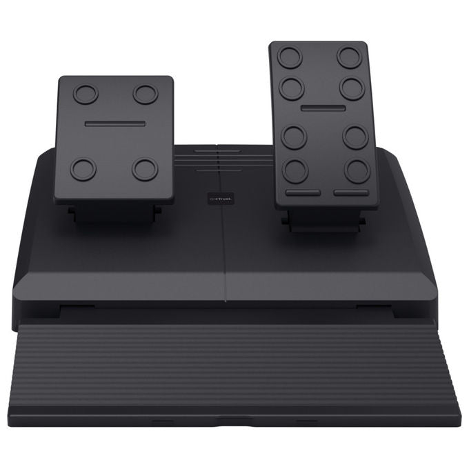 Trust GXT 289 Movi Sterzo e Pedali Nero USB Multipiattaforma per PS4 Xbox Switch