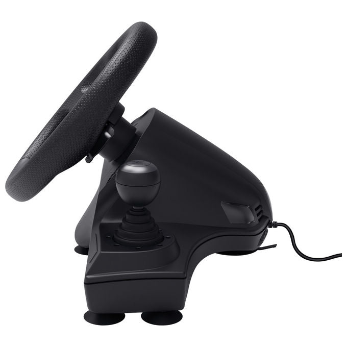 Trust GXT 289 Movi Sterzo e Pedali Nero USB Multipiattaforma per PS4 Xbox Switch